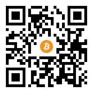 bitcoin:1L5ZNTta7jcaLBpTV64ebVkFm4aVn2xkHg black Bitcoin QR code