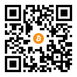 bitcoin:1L6k25B1RcvWK6royMhBfw5pveB6NZ1XAH black Bitcoin QR code
