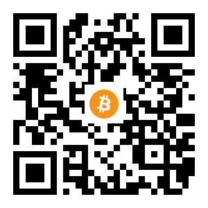 bitcoin:1L7A7B6A3zuGFT1ioxTEGzFWLpPKvErQwd black Bitcoin QR code