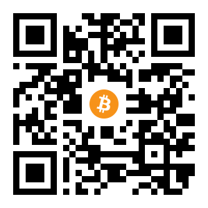 bitcoin:1L7KpPLLDjpL86eHP6Zg5yBxjAfE1PnW5h black Bitcoin QR code