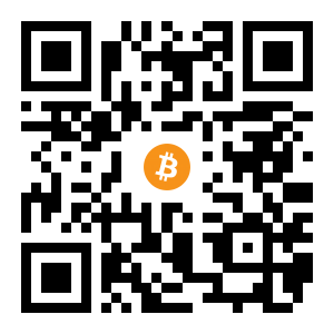 bitcoin:1L7VghCX5rbQg7f4Xm4ELRuNTgmR1qdHeK black Bitcoin QR code