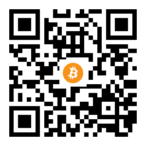 bitcoin:1L84AT4FQd4BmeNizc7Nh393h86T2JxVSm black Bitcoin QR code
