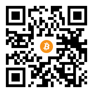 bitcoin:1L9GE1db3iroYzCvpF8ZyXJBA7dW4C5Wny black Bitcoin QR code