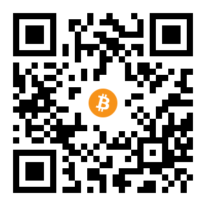 bitcoin:1L9eg9ukSS6spusR8bd5UfxGGF5htMURwG black Bitcoin QR code