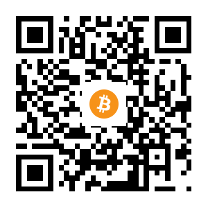 bitcoin:1L9ii6fMHkpba7FEKmEixaBQAyVeb9LPVs black Bitcoin QR code