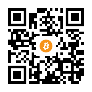 bitcoin:1LAc5BVDfzD4myEwiQb4z5BdyeDpzvgwD1 black Bitcoin QR code