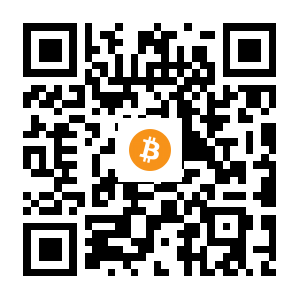 bitcoin:1LBNuQs9bwZfLUCgH74nuBENXHXmkoekbx black Bitcoin QR code