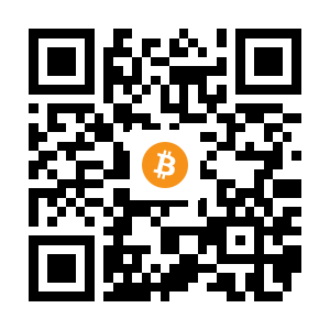 bitcoin:1LBzH58B99R2NqVJLXpHoMXKZrwLbcCE75 black Bitcoin QR code