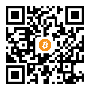 bitcoin:1LCkxRfaCUZka8gzWpnLUDVqqjFW2YqB1C black Bitcoin QR code