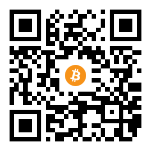 bitcoin:1LCo47LVi623h4YSjNRMDxASL8Xa2nhq3g black Bitcoin QR code