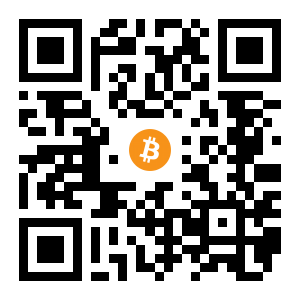 bitcoin:1LDQPLPagiyCFk897FdHgGwaJngBJANrY7 black Bitcoin QR code