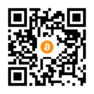 bitcoin:1LDktvi4RKHbo7qSWJvbSQp3WSPn9ecaFh black Bitcoin QR code
