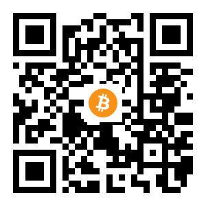 bitcoin:1LDuA1MM1iv9iKxKqMfKWXtuL5GLRuKp6i black Bitcoin QR code