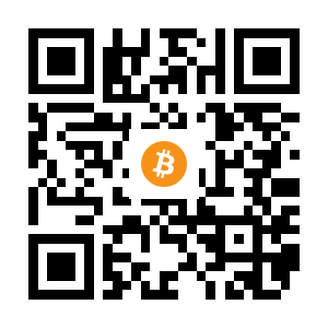 bitcoin:1LF8HyErSjuMYuYaET89yBo7hEcLPF3hg4 black Bitcoin QR code