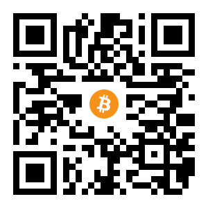 bitcoin:1LFe6Yis1VLfzTR2rC5cAdEfnFxaUo638t black Bitcoin QR code