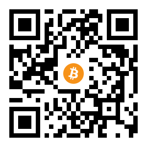 bitcoin:1LGwS9MmjCPjkLBosiiSgkK75uMhGvkuw3 black Bitcoin QR code