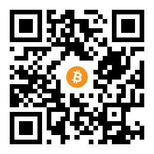 bitcoin:1LKJYshwMmMFHwdEen5DGLUapa2H5zDvDQ black Bitcoin QR code