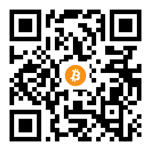 bitcoin:1LLvMvU1gn3jgN3DFAxQcaLA5fFRvN2Rd5 black Bitcoin QR code