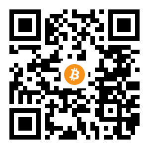 bitcoin:1LMDDgNNdKm4xmJLGdNEZJwh84EHWwRYeG black Bitcoin QR code