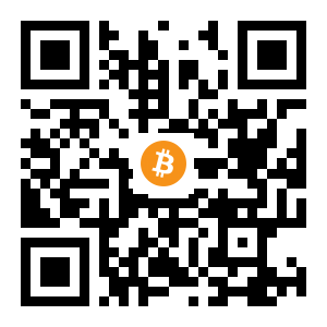 bitcoin:1LMG3PffqLLhMkvXhDjqkbqSLoyCsciA4B black Bitcoin QR code