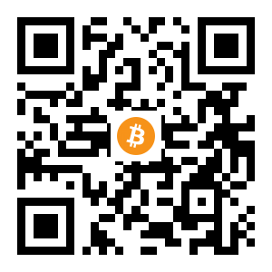 bitcoin:1LMkwx5qC8yTyayUbPXWtcGCR3gb7GX3JQ black Bitcoin QR code