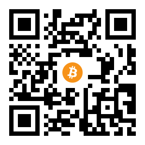 bitcoin:1LNMYnjky6PVGAGHn9N88fKF6AuGeQEmmy black Bitcoin QR code