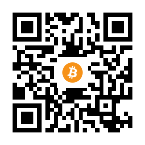 bitcoin:1LNgPC9A3N1auEMNMmM23GHFDKeCHTJ4pM black Bitcoin QR code
