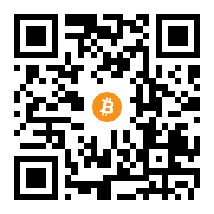 bitcoin:1LPU57y85yShypuN6yFYqSxzoTG1UpG6q3 black Bitcoin QR code