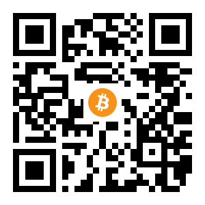 bitcoin:1LS5SXWi5Z52Xky8eZ9ayDcQs32qPpWJFk black Bitcoin QR code
