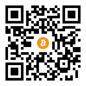 bitcoin:1LSQN7ZTWa5jJs2Nhr7mb8nnH4fn7gtc7x black Bitcoin QR code