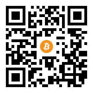 bitcoin:1LSyuQkoNpTFMYNKtm6WbMJW76rdM4u5wP black Bitcoin QR code