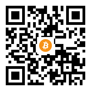 bitcoin:1LTdYd5Sj9gigVrBX6wjp6NTQyYzhJXqGu black Bitcoin QR code
