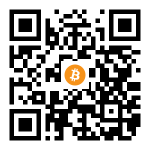 bitcoin:1LTxwgxWgt6qTb6843pMGpAAVZt1uhosq4 black Bitcoin QR code