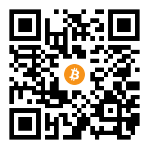bitcoin:1LYc3UbpCfUgK63JmHTtdtiXQfb9LpiBUP black Bitcoin QR code