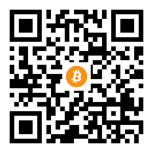 bitcoin:1LaHvSMByX9LiaQbvPrZdxyexUaKjLmG35 black Bitcoin QR code