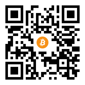 bitcoin:1LafS2zMF2Qm6EChvoPksjhRWusn2PV8LJ black Bitcoin QR code