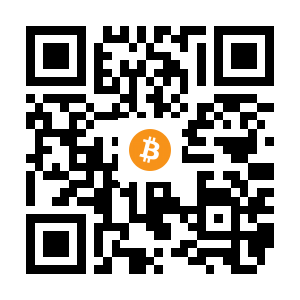 bitcoin:1LanLtFd9UFoATbZg2uiCB4WnRArKJCHmW black Bitcoin QR code