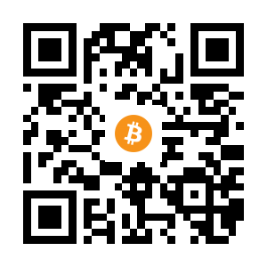 bitcoin:1LbgtmV7EhnrGB9TcNaaLVAtXBKYmzhF9w black Bitcoin QR code