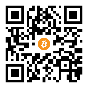 bitcoin:1Lbk716Uj9pzxHNX1kLytNdy2YfPc2ZaAi black Bitcoin QR code