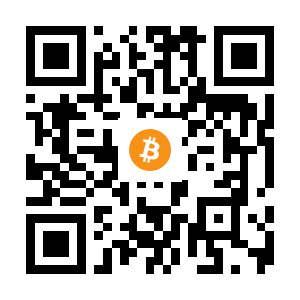bitcoin:1LbtyKGGFXsvGJBtDHutpUugbDCij9biZD black Bitcoin QR code