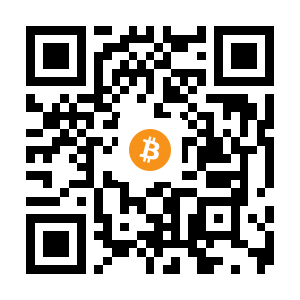 bitcoin:1Lc4Jp3qnzMKZp326GCxjwiTBr2mHQYsaT black Bitcoin QR code