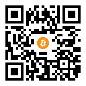 bitcoin:1LdbDxh2YS1LkuLZkEMNQ7TBTrNT1FVMnc black Bitcoin QR code
