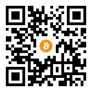 bitcoin:1Le3nVfQuAp3FovxanNwS9yFZt5hnEjFpz black Bitcoin QR code