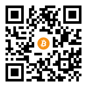 bitcoin:1Le5zL3ihDY6EcKgN9Phr2inJeSq7LWbn1 black Bitcoin QR code