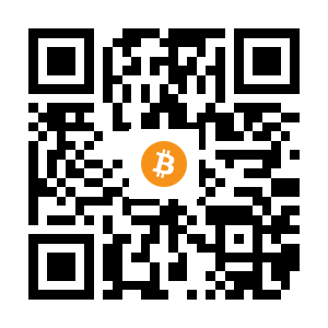 bitcoin:1LfcBavnfN2EmtjyB21rUkXDjqQALijACj black Bitcoin QR code