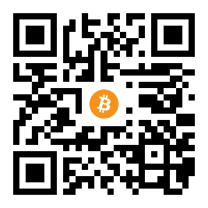 bitcoin:1Lg6fkKYntADp4acLTfNBBroux2FBKTGUm black Bitcoin QR code