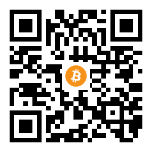 bitcoin:1Li7c5QhFo6YG5mYedu6ReGwyY9GjogUoc black Bitcoin QR code