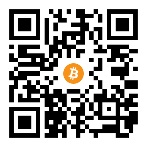 bitcoin:1LimGUPipNRtse3yTQoa6DEfJtMwHFjSvC black Bitcoin QR code