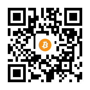 bitcoin:1Liz7CtXJssmReYinHyV8Xv5HqMMV31BZP black Bitcoin QR code