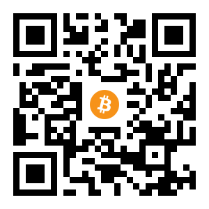 bitcoin:1LjbrZst7nXciLv3m1FXyyet9wH63C8oQx black Bitcoin QR code
